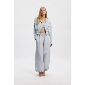 Gestuz BinaGZ Trousers Cargo Parachute Wide Leg Pants Size 40 (M)
